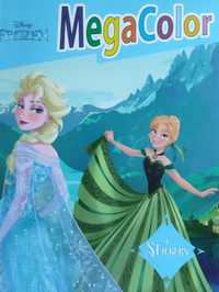 Kolorowanka Disney Kraina lodu  Frozen Naklejki Megacolor