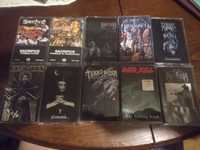 Cassetes de heavy metal