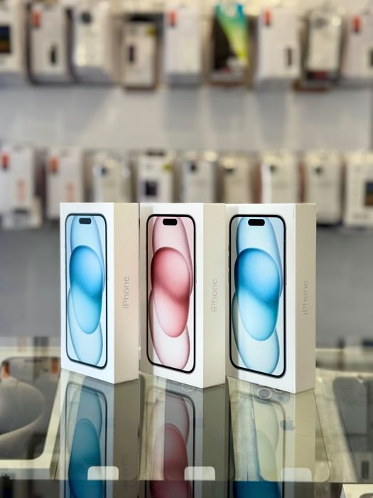 NOWY iPhone 15 Blue 128 GB • Niebieski • 100% baterii • GWARANCJA •