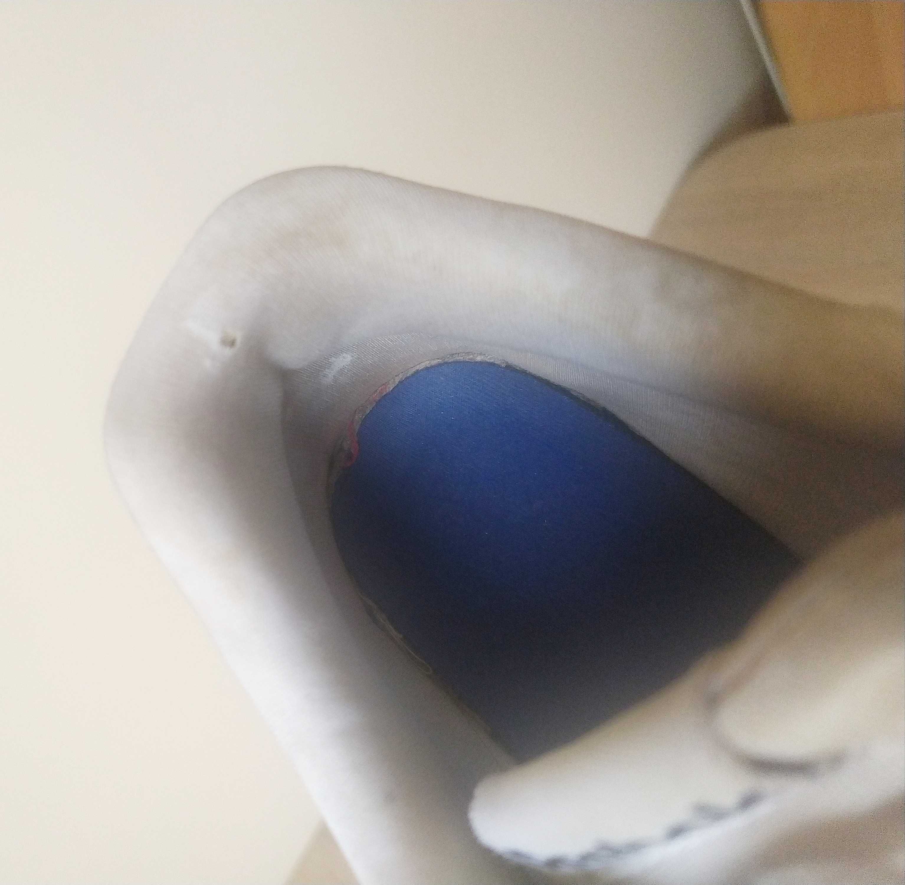 Białe skórzane buty sportowe , Reebok, rozmiar 38.5