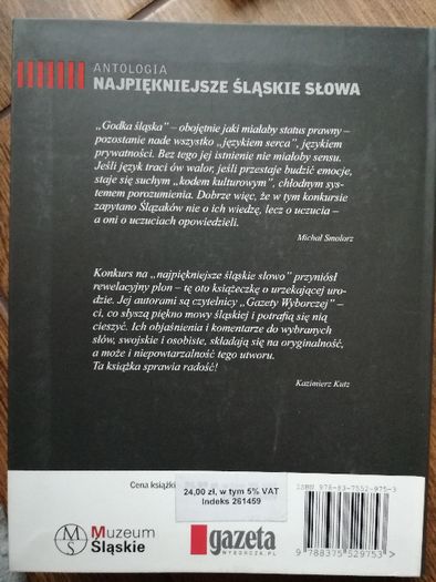 Antologia Najpiękniejsze śląskie słowa Nowa