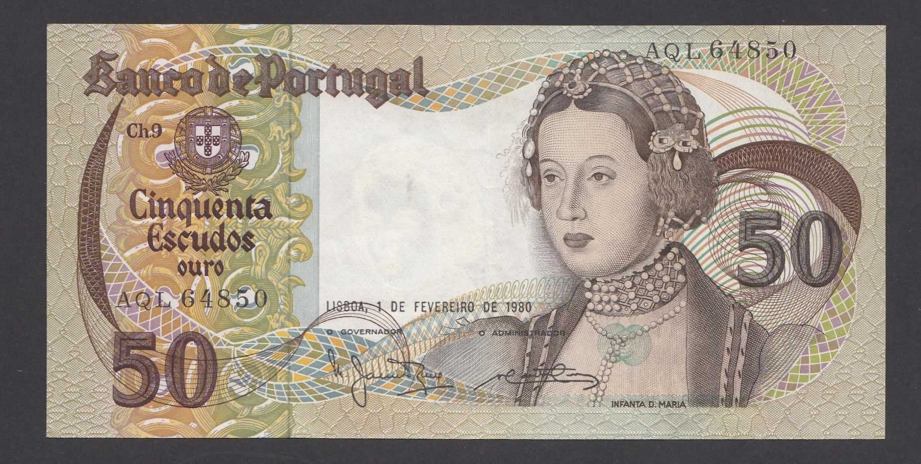 50 ESCUDOS 1980, Infanta D. Maria , BELA