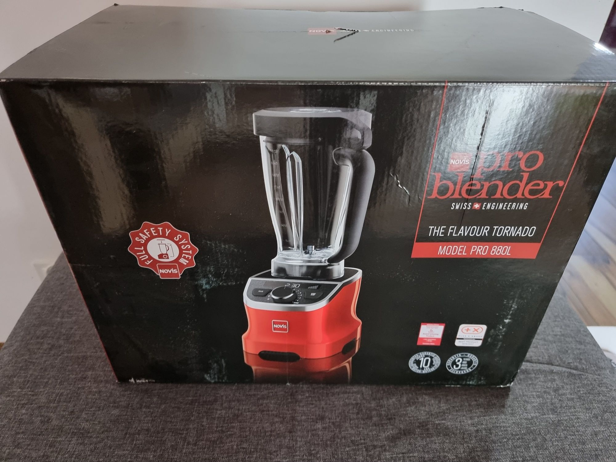 Blender kielichowy NOVIS Pro 880L Czarny