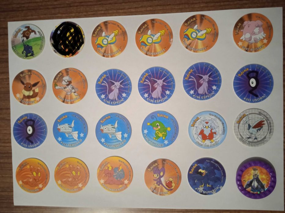 Pokémon Tazos Vários 2