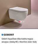 Sedes Geberit AquaClean AlbaToaleta myjąca podwieszana z deską