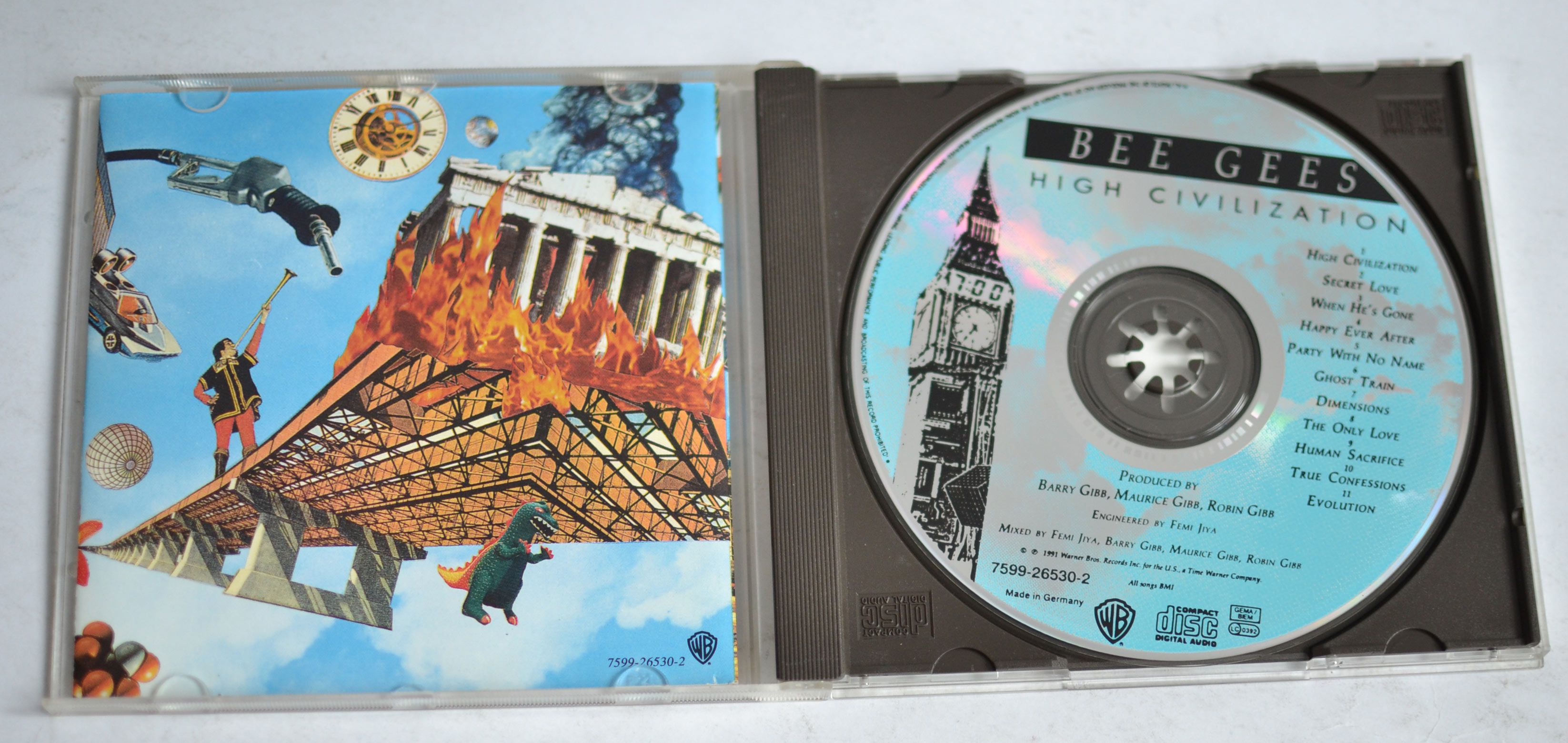 Płyta CD Bee Gees - High Civilization 1991 I Wydanie