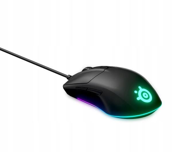 Mysz Steelseries Rival 3 Gaming Rgb Usb Przewodowa