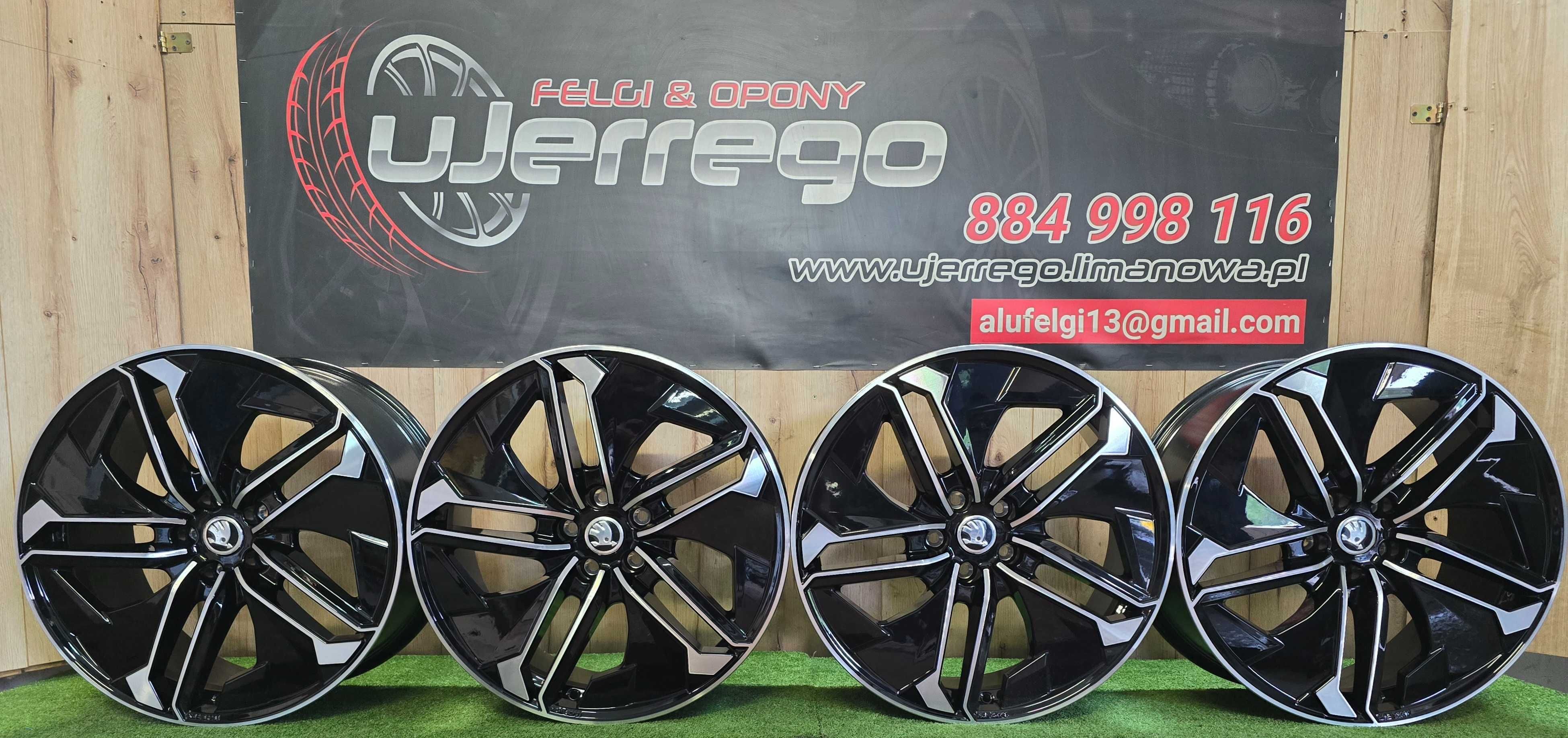 NOWE ALUFELGI SKODA 20x5x112 - Elroq,Kodiaq,Octavia,Superb