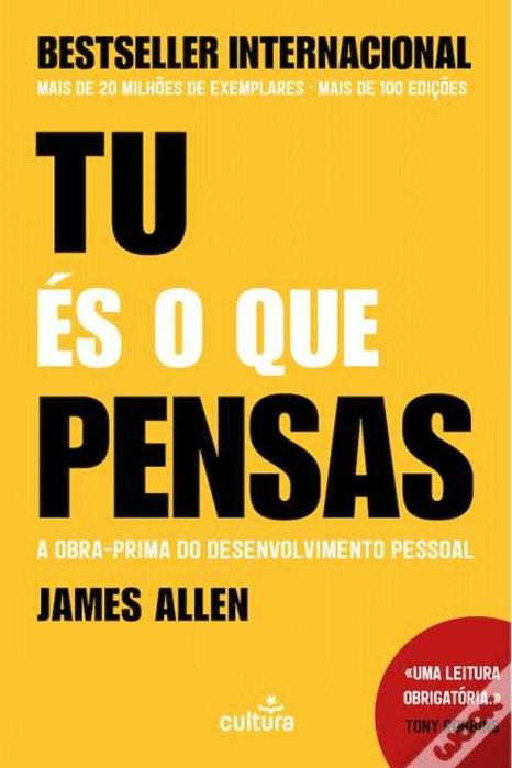 Tu És o Que Pensas de James Allen (Portes grátis)
