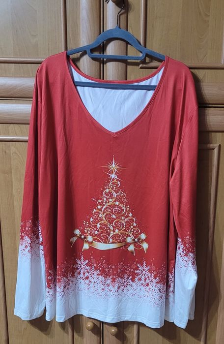 Bluzeczka świąteczna 4XL (50-52)