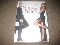 DVD "Mr. & Mrs. Smith" com Brad Pitt