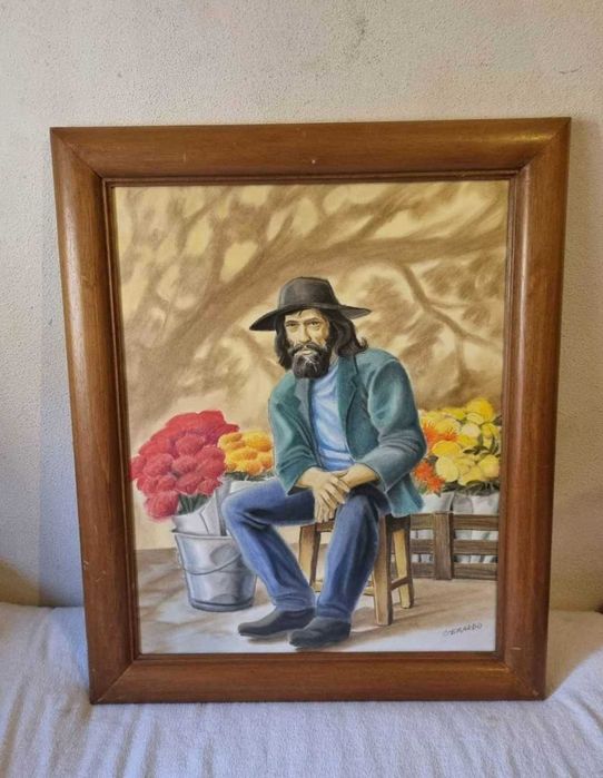 Quadro Parede Decoração encontra se com o vidro estalado