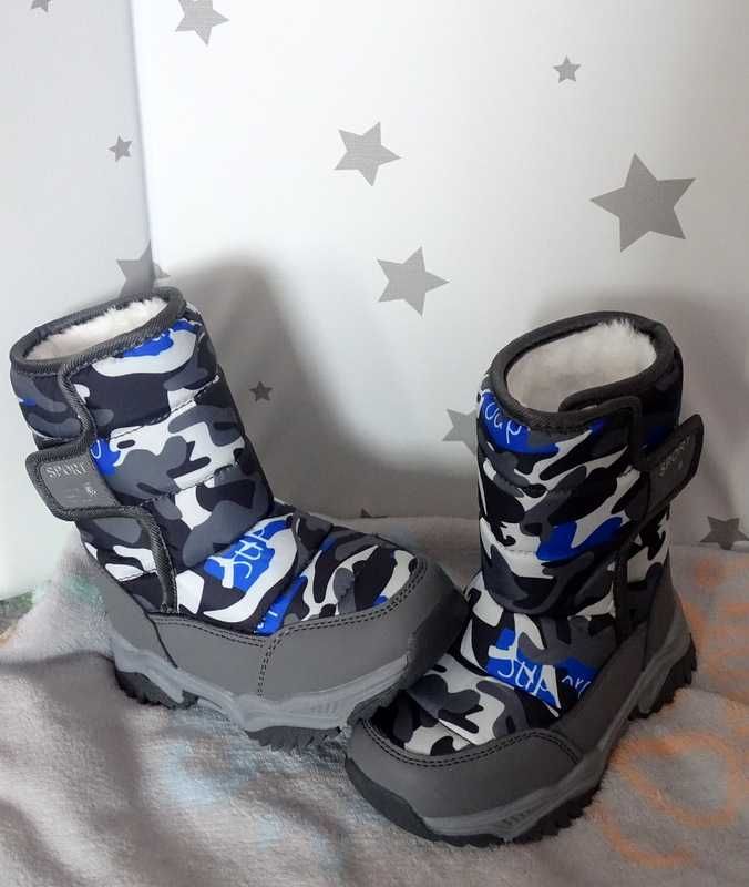 Botas térmicas Sport para neve tamanho 28