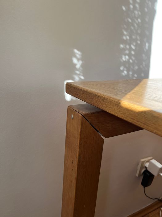 Duży Stół ‼️DREWNIANY‼️ z 4 krzesłami