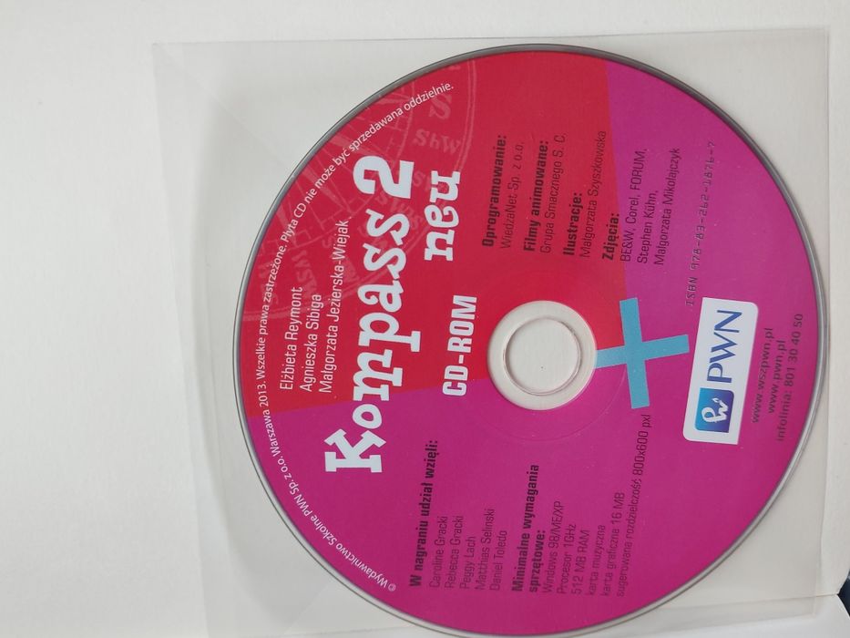 Książka KOMPOSS 2 2013rok Niemiecki z płytą
