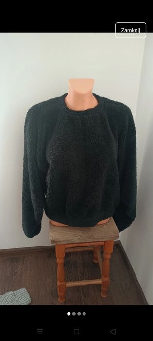 Swetr ciepły miś S -M