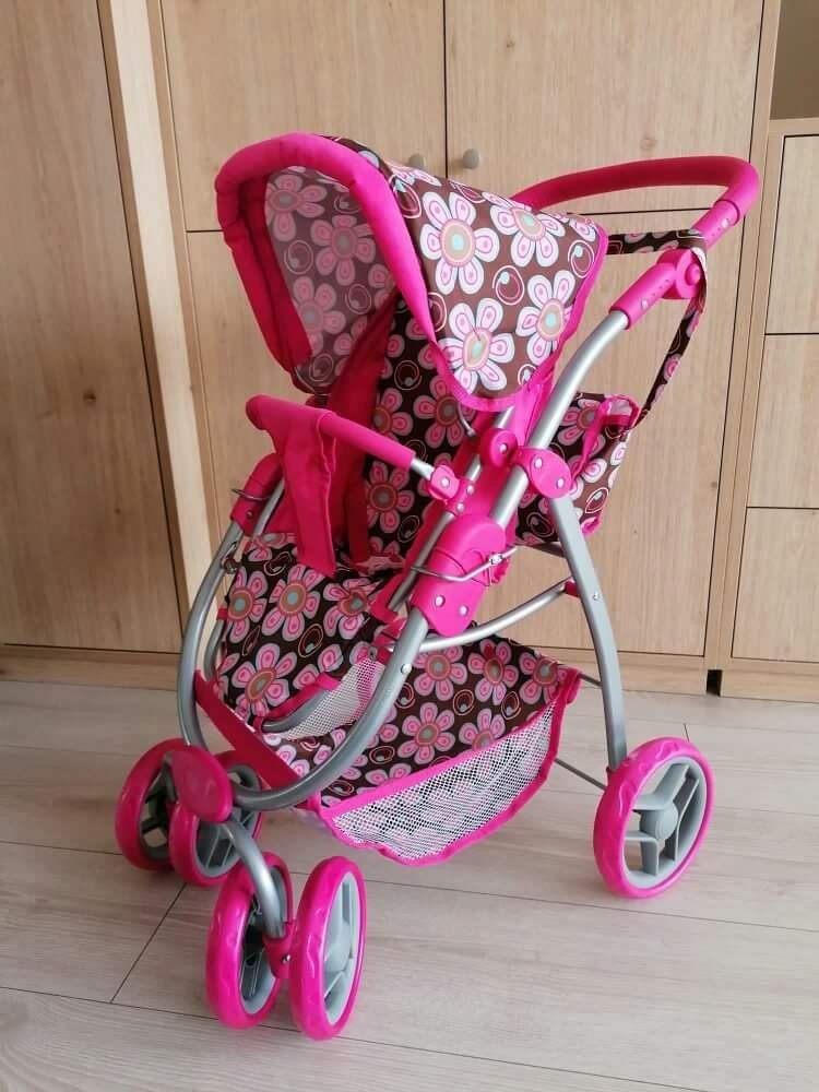 Nowy wózek dla lalek 2w1