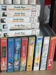 Zwstaw kaset vhs 6 sztik