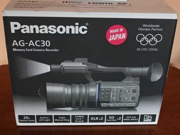 Kamera Panasonic AG-AC30 Super HD - oryginał made in Japan