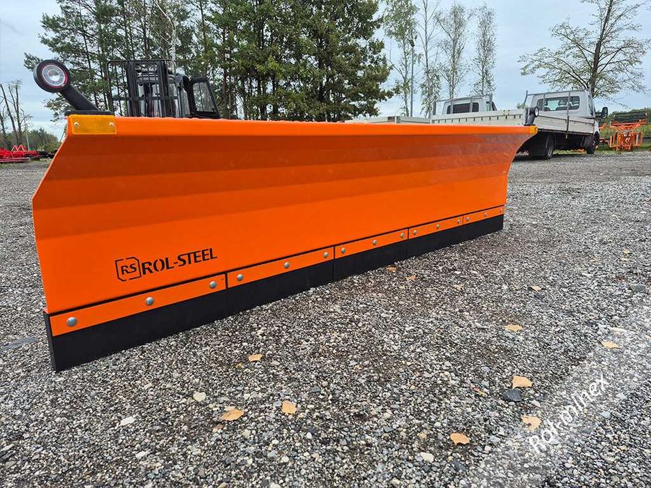 Pług do śniegu śnieżny ze sprężynami PPS 2w1 Euro-ramka TUZ Transport