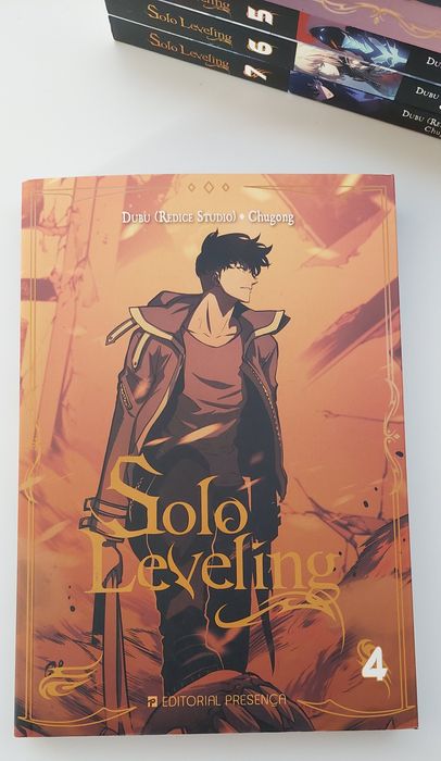 VENDO conjunto 7 livros Solo Levling (como NOVOS)