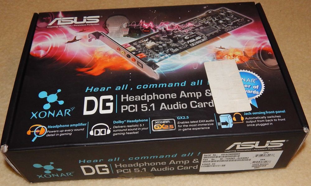 Звуковая карта ASUS XONAR DG
