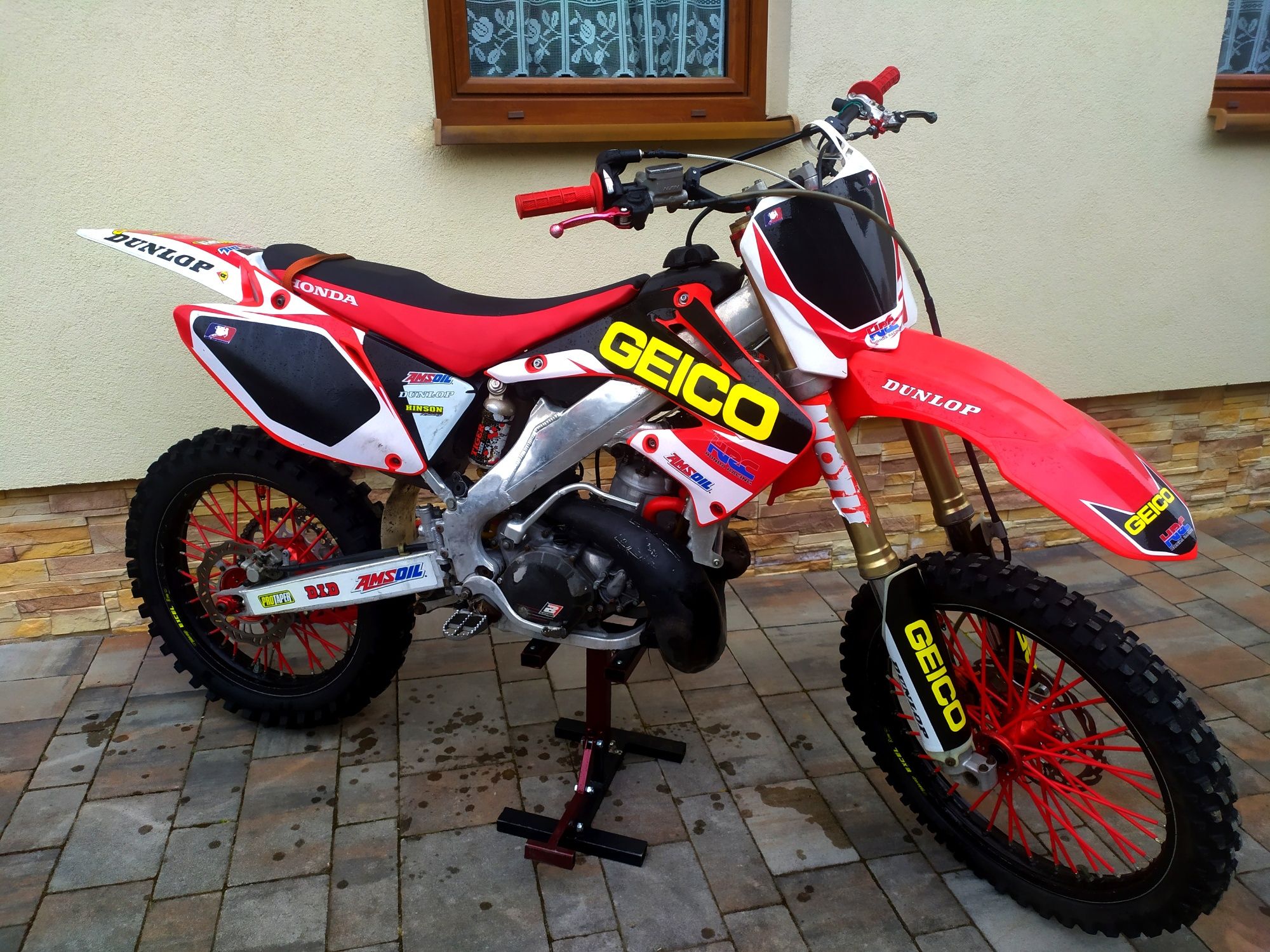 Honda cr 250 RC po remoncie  Piękna !