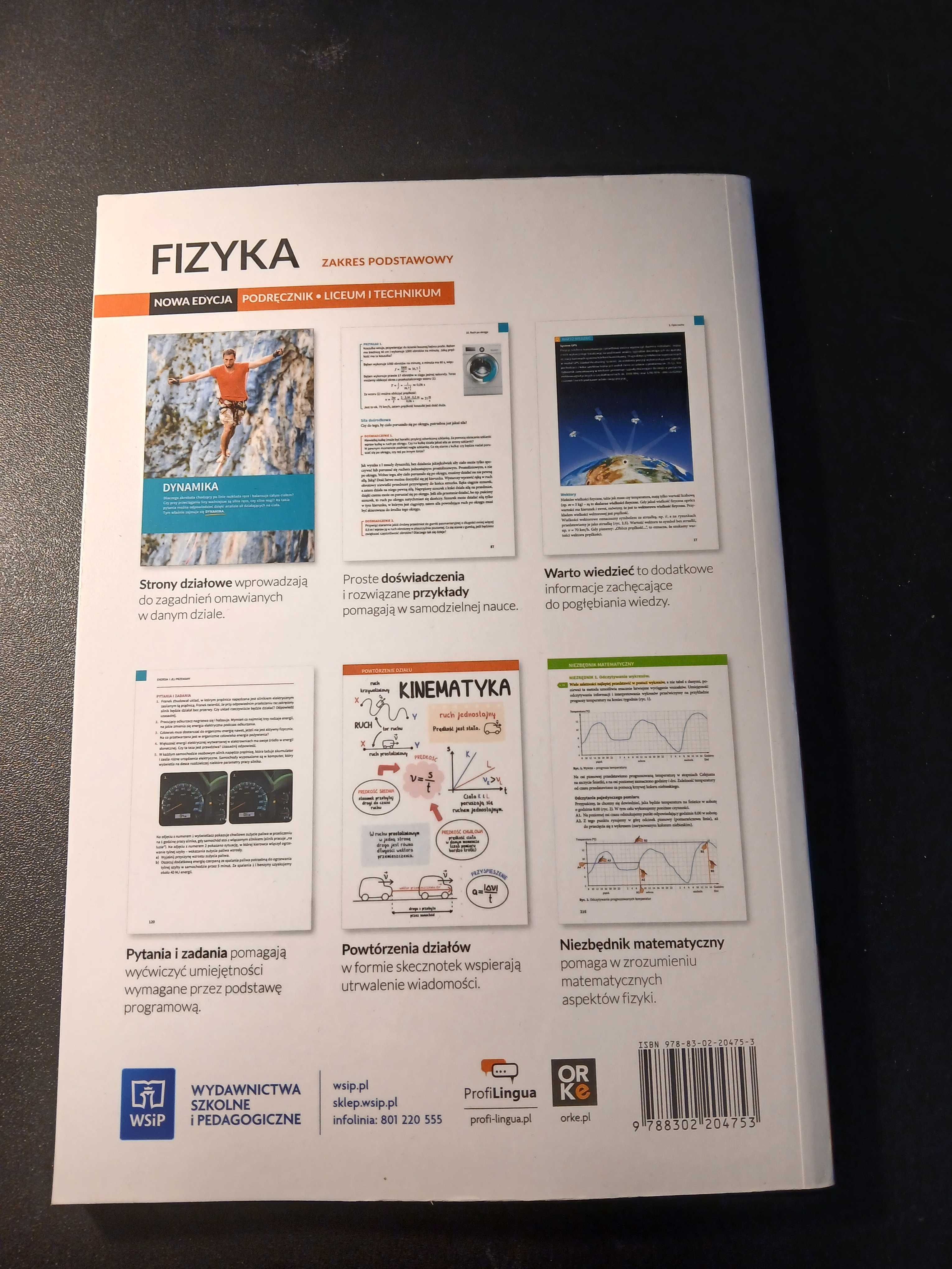 Podręcznik fizyka klasa 1