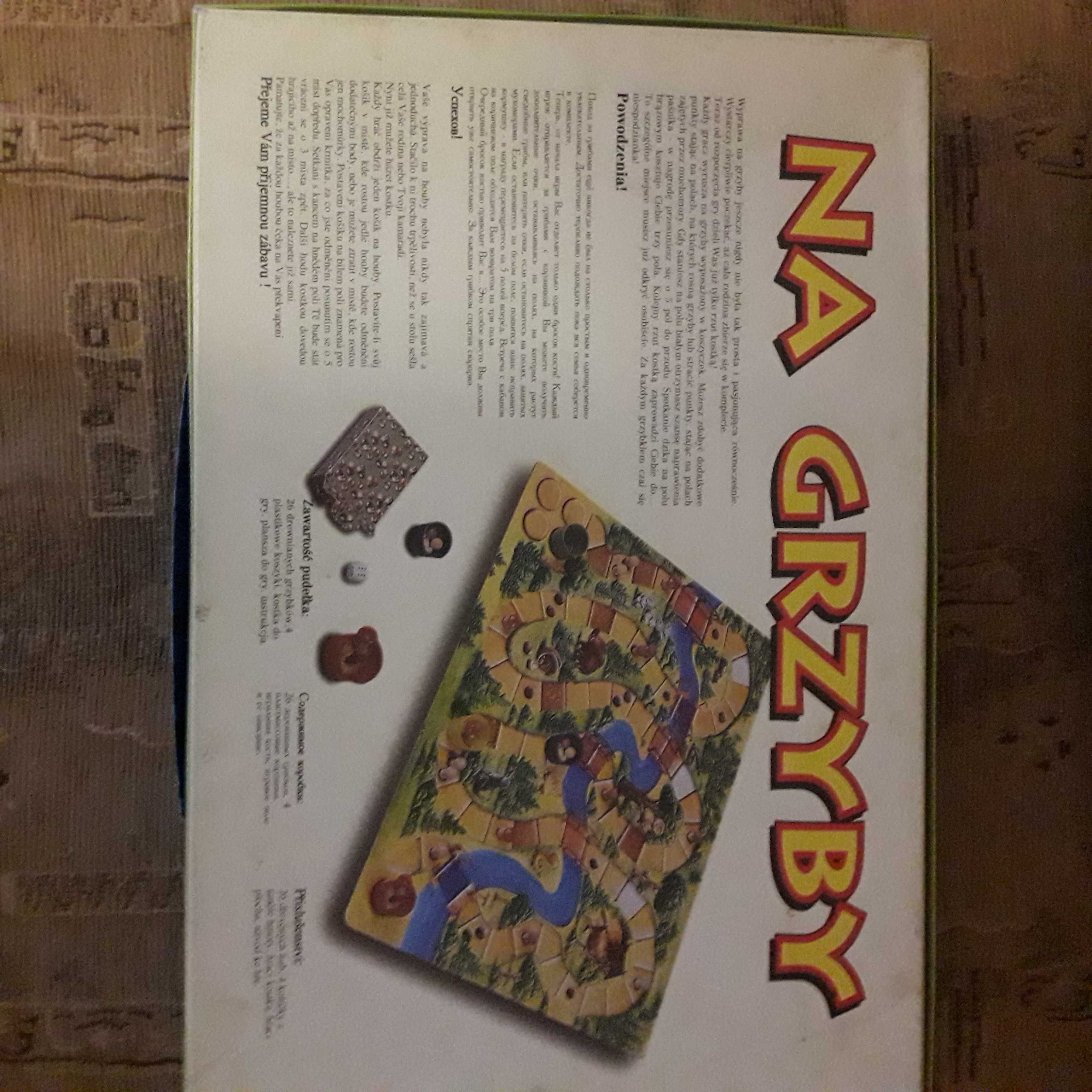 Zestaw 4 gier planszowyh
