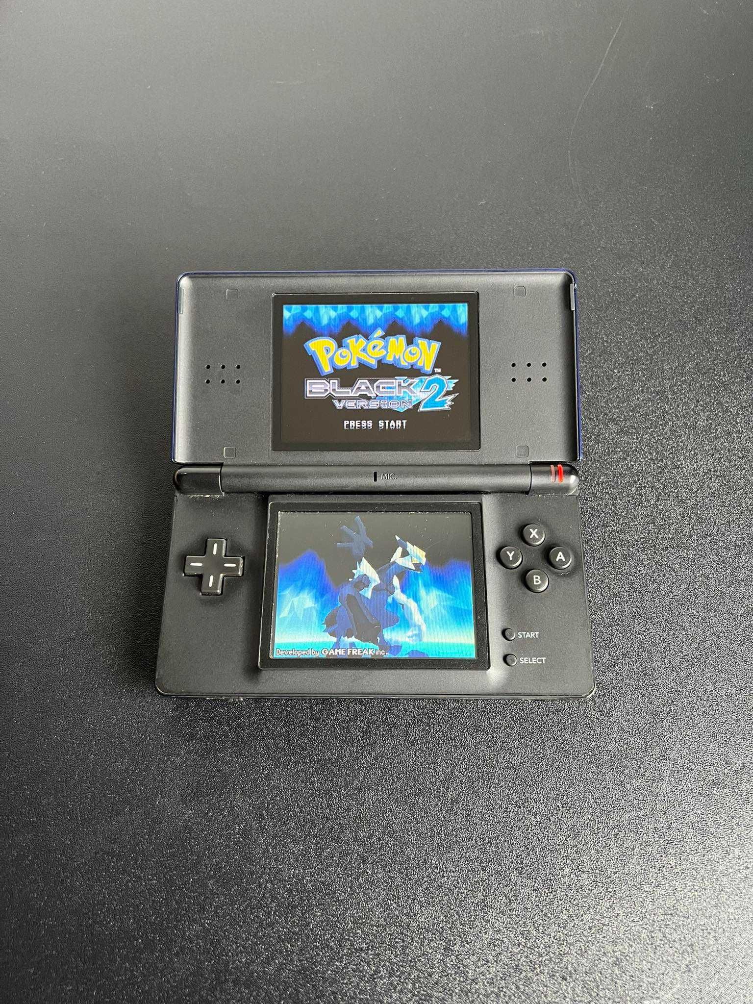 Nintendo DS Lite Preta/Azul com Jogos