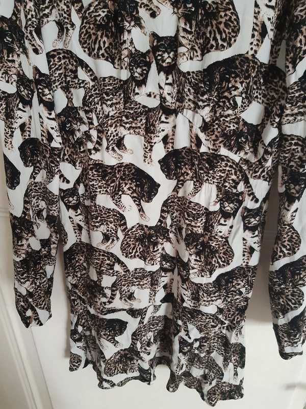 Sukienka koty cats H&M 36 100% wiskoza