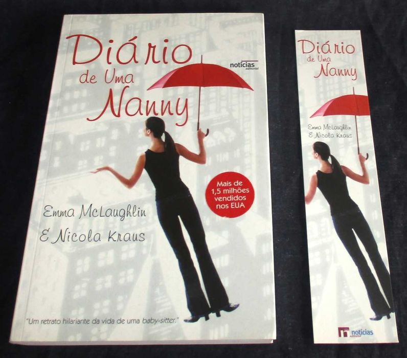 Livro Diário de Uma Nanny Emma McLaughlin e Nicola Kraus