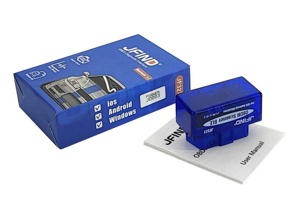 Interfejs Diagnostyczny OBD2 BT 5.1 iOS Android iPhone CarScanner