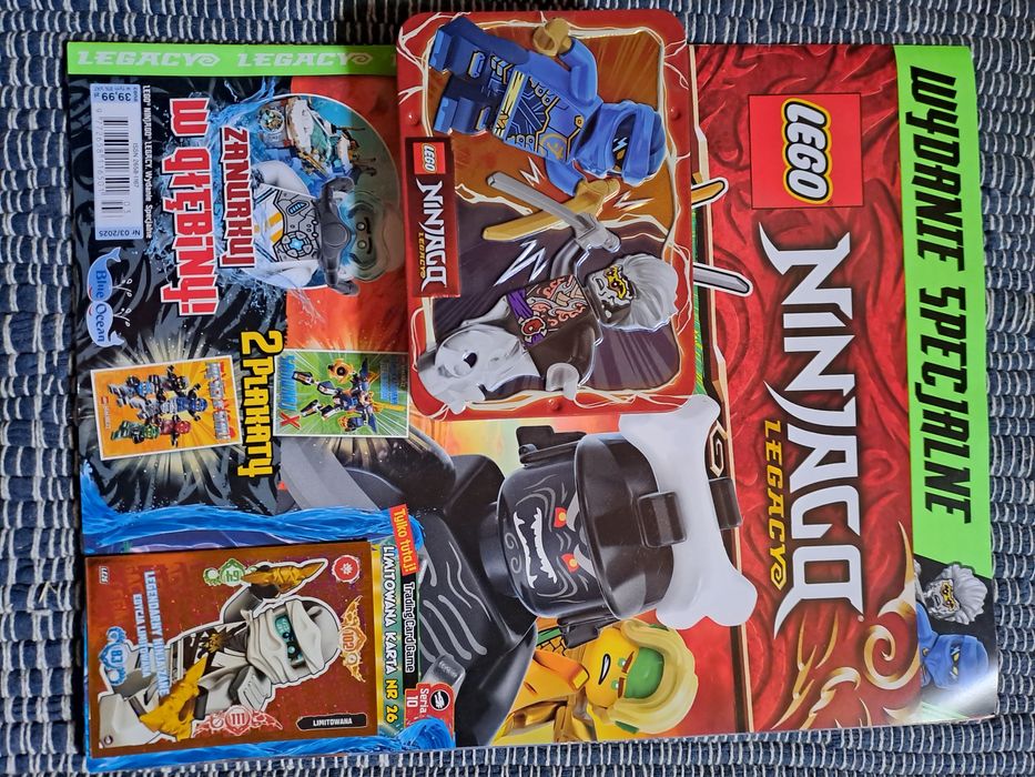 Lego Ninjago legacy Wydanie Specjalne  Seria 10. Okazja.