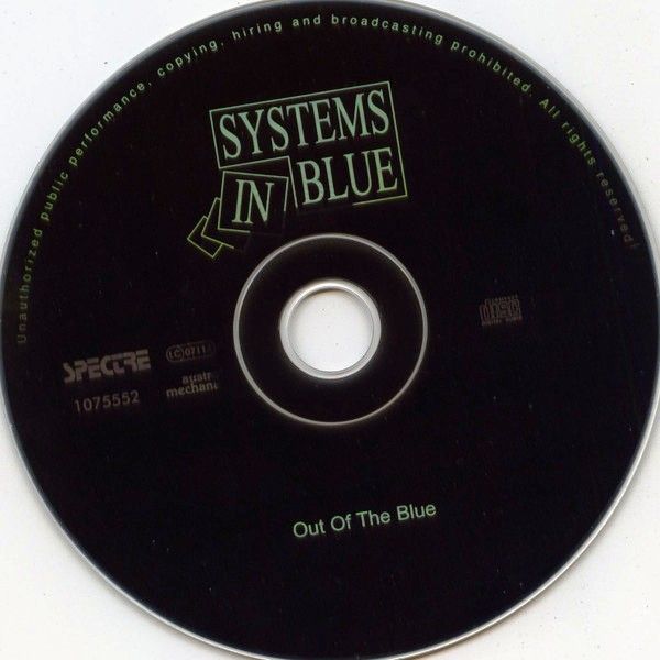 CD Systems In Blue ‎– Out Of The Blue (The 2rd Album)