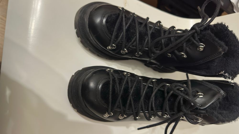 Чоботи демі утеплені на ногу до 23,5