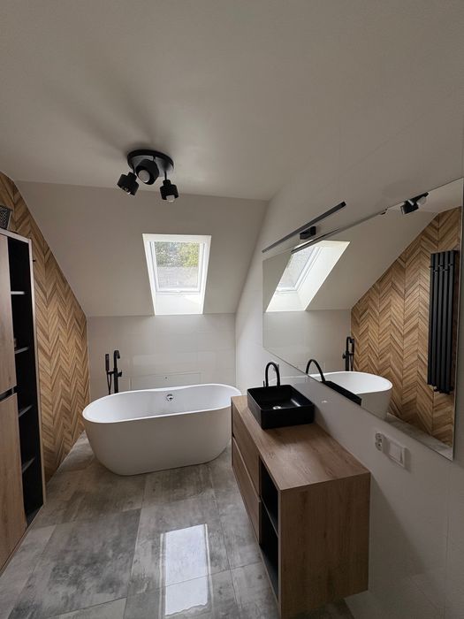 Dom w lesie bez sąsiadów asfalt gm Łochów