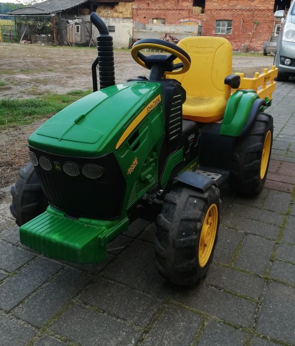 John deere peg perego traktorek na akumulator