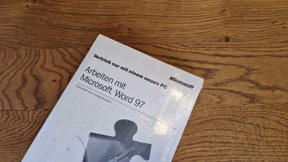 NOS Nieotwierany Pakiet Microsoft Word 97 Folia