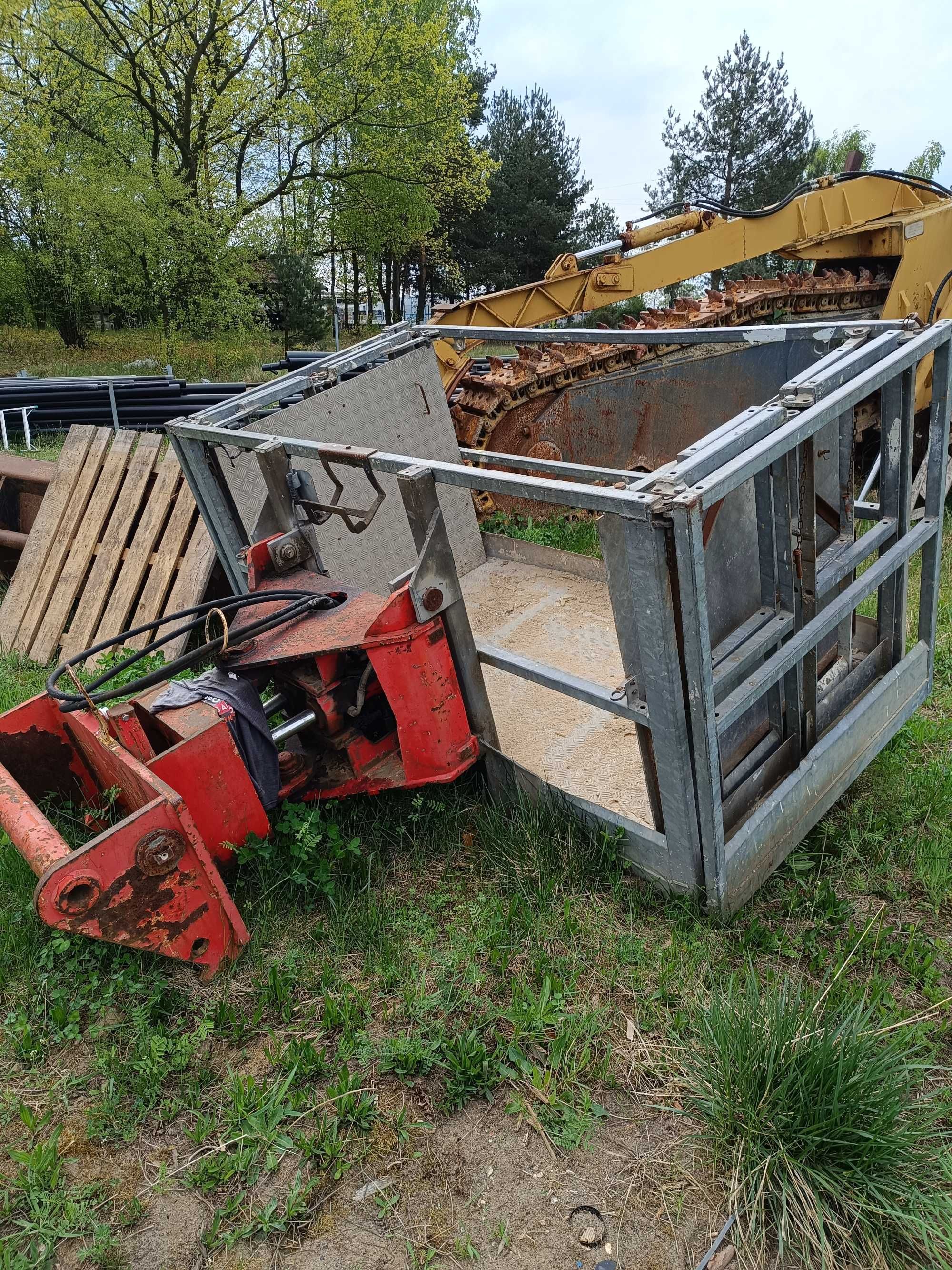 Manitou SRL AT 1330 SLT 2001 r, kosz, widły, łyżka