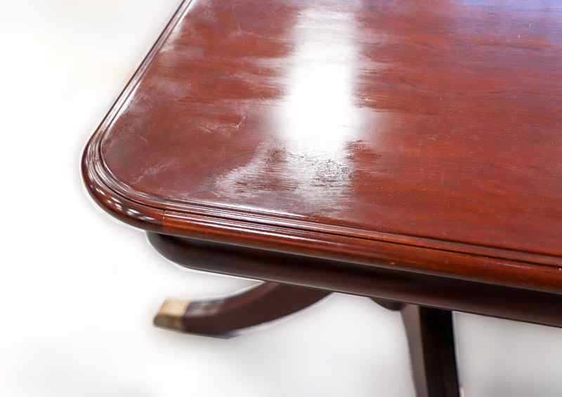 MESA DE JANTAR INGLESA - Vintage sala de jantar em madeira de mogno