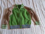 Sweterk rozpinany, bluza rozm.86