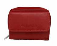 Peterson portfel skóra naturalna czerwony PTN RD-210-GCL RED ttst15