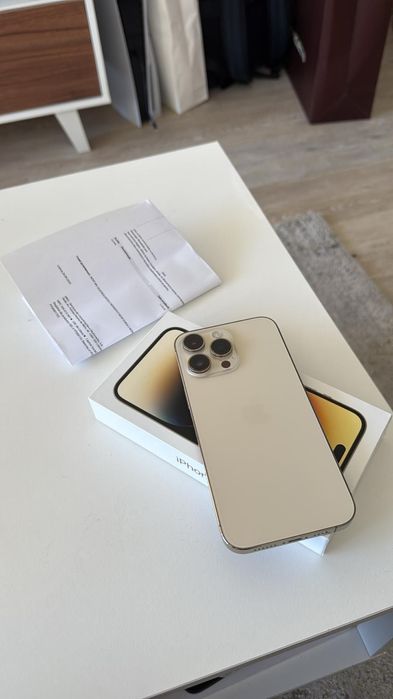 Vendo iPhone 14 Pro Max 512Gb Livre Gold