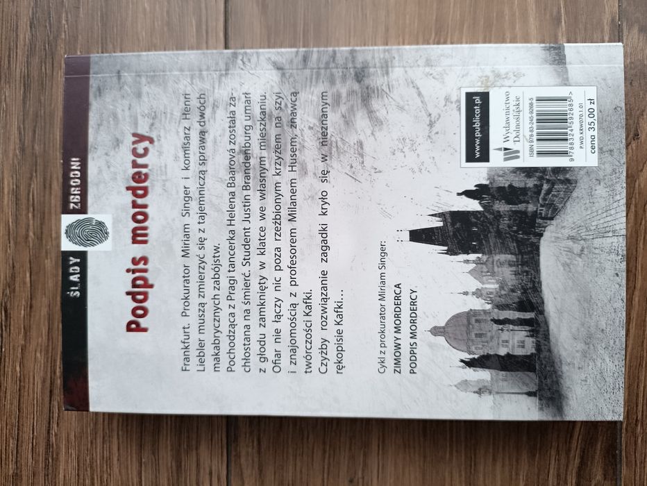 Krystyna Kuhn Podpis mordercy