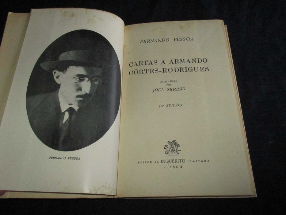 Livro Cartas a Armando Côrtes-Rodrigues Fernando Pessoa