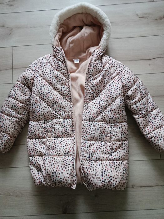 Kurtka zimowa dziewczęca