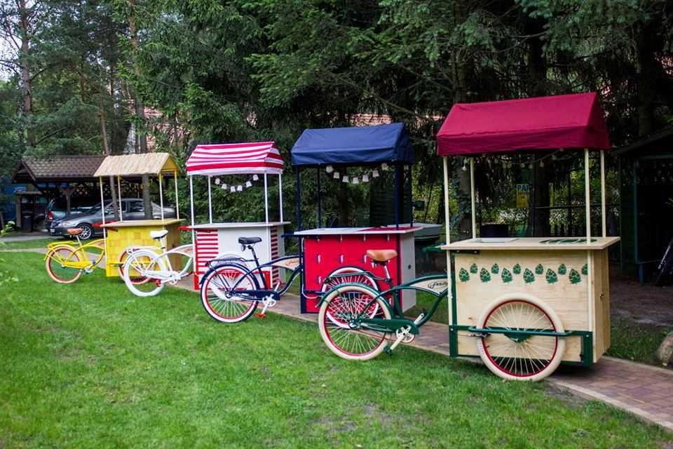 Riksza, bar mobilny, rower gastronomiczny, cargo