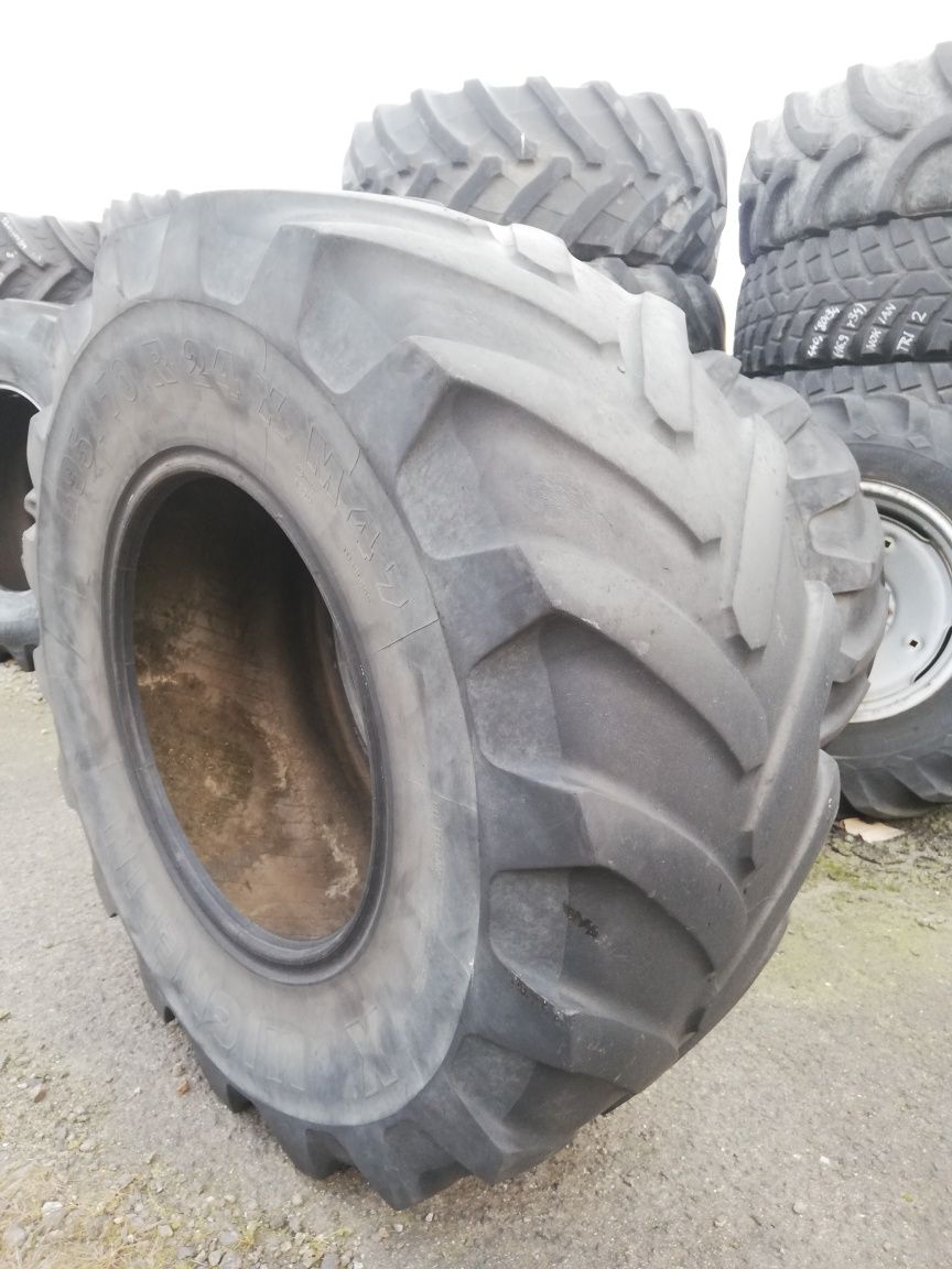 Opona 495/70r24 Michelin XM 47 z wysokim indeksem prędkości Fastrac