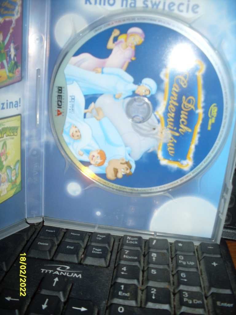 DVD FILM Pełnometrażowy, baśnie i legendy świata Duch Canterwilów